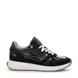 Wehkamp Floris van Bommel Suvi 04.00 suède sneakers zwart aanbieding