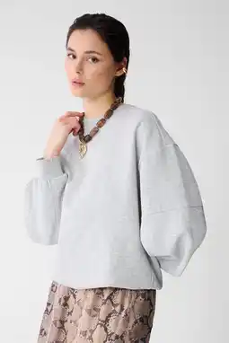 Wehkamp Shoeby sweater lichtgrijs aanbieding
