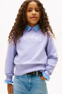 Wehkamp Tommy Hilfiger sweater lila aanbieding
