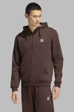 Wehkamp adidas Originals sweatvest bruin aanbieding