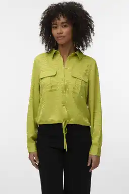 Wehkamp VERO MODA blouse limegroen aanbieding