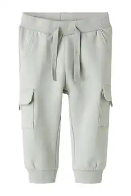 Wehkamp NAME IT BABY cargo broek lichtgroen aanbieding