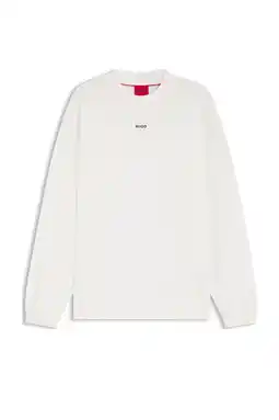 Wehkamp HUGO longsleeve wit aanbieding
