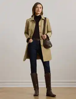 Wehkamp Lauren Ralph Lauren trenchcoat beige aanbieding