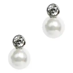 Wehkamp Abrazi silver plated oorbellen Bethany aanbieding