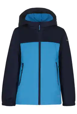 Wehkamp Icepeak softshell jas Kline donkerblauw/blauw aanbieding