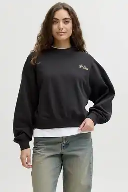 Wehkamp JJXX sweater met backprint zwart aanbieding