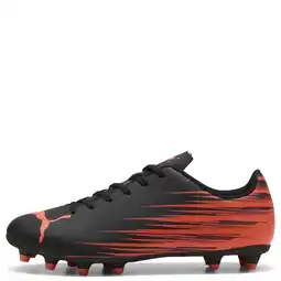 Wehkamp Puma Attacanto II senior voetbalschoenen zwart/rood aanbieding