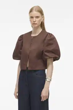 Wehkamp ROUGE EDIT top bruin aanbieding