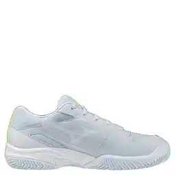 Wehkamp Mizuno Break Shot 5 CC Tennisschoenen lichtblauw/geel aanbieding