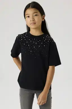 Wehkamp NAME IT KIDS T-shirt zwart aanbieding