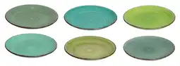 Wehkamp Cookinglife Ontbijtborden / Dessertborden Delice Groen ø 19 cm - 6 stuks aanbieding