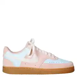 Wehkamp Nike Court Vision Low sneakers roze/lichtblauw/ecru aanbieding