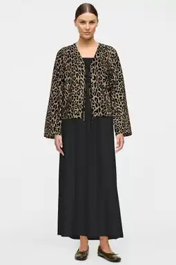 Wehkamp VILA top met panterprint bruin aanbieding