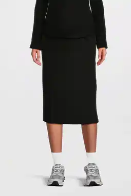 Wehkamp LOVE2WAIT zwangerschaps midi rok zwart aanbieding