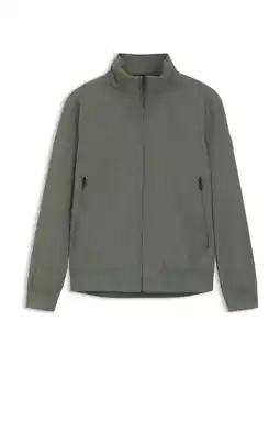 Wehkamp BOSS baseball jacket groen aanbieding
