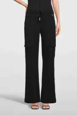 Wehkamp TQ-Amsterdam straight fit pantalon Kaat zwart aanbieding