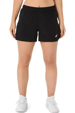 Wehkamp ASICS sportshort Court 2-in-1 zwart aanbieding