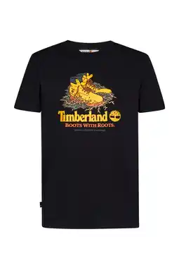 Wehkamp Timberland T-shirt zwart aanbieding