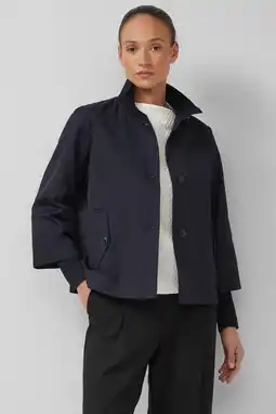 Wehkamp s.Oliver BLACK LABEL tussenjas donkerblauw aanbieding