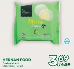 Amazing Oriëntal Hernan food Durian Mochi aanbieding