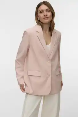 Wehkamp VERO MODA regular blazer lichtroze aanbieding