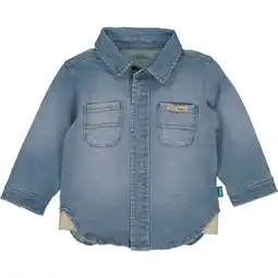 Wehkamp BESS jog denim overhemd stonewashed aanbieding