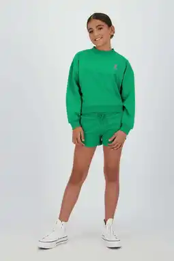 Wehkamp Raizzed relaxed sweatshort groen aanbieding