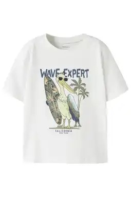 Wehkamp NAME IT MINI T-shirt wit aanbieding