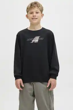 Wehkamp JACK & JONES JUNIOR sweater zwart aanbieding