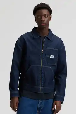 Wehkamp Lee spijkerjas dark blue denim aanbieding