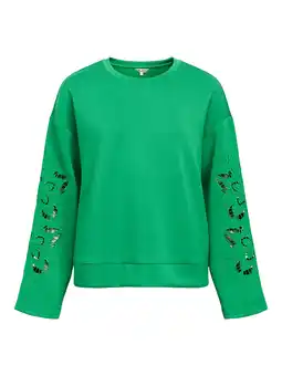Wehkamp OBJECT sweater groen aanbieding