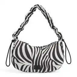 Wehkamp Markberg schoudertas Crave met zebraprint zwart/wit aanbieding