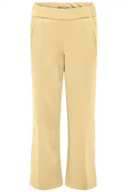 Wehkamp KIDS ONLY GIRL wide leg casual broek lichtgeel aanbieding