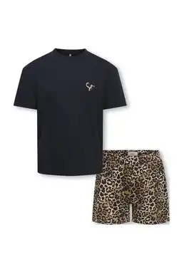 Wehkamp KIDS ONLY GIRL shortama KOGRILA bruin aanbieding