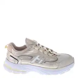 Wehkamp Hip leren sneakers goud aanbieding