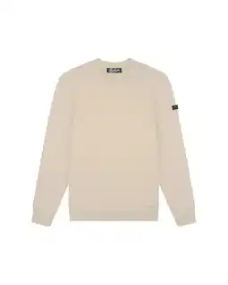 Wehkamp Malelions gebreide trui beige aanbieding