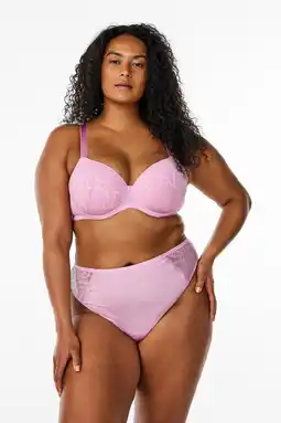 Wehkamp Zizzi string LNILLE roze aanbieding