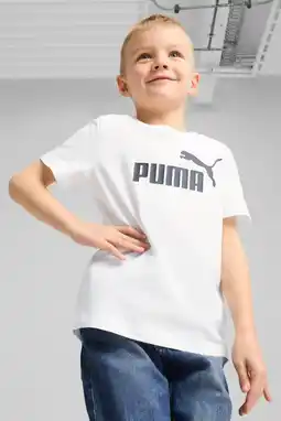 Wehkamp Puma T-shirt ESS No. 1 Logo wit aanbieding