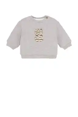 Wehkamp Noppies baby sweater grijs melange aanbieding