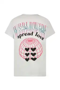 Wehkamp Cars T-shirt wit aanbieding