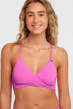 Wehkamp O'Neill voorgevormde bikinitop Baay fuchsia aanbieding