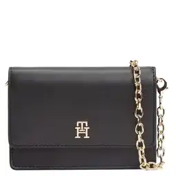 Wehkamp Tommy Hilfiger portemonnee TH Icon met ketting zwart aanbieding