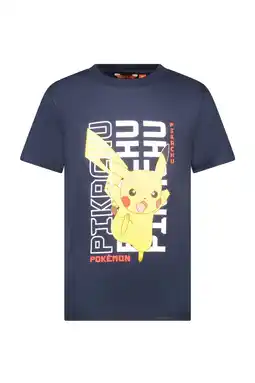 Wehkamp TYGO & vito Pokemon T-shirt donkerblauw aanbieding