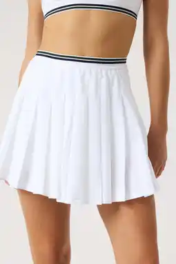Wehkamp Björn Borg sportskirt met plooi Ace wit aanbieding