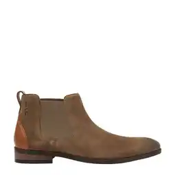 Wehkamp Van Lier Vienna suède chelsea boots taupe aanbieding
