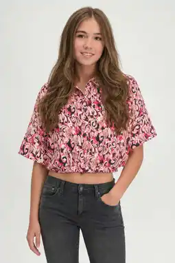 Wehkamp Cars blouse roze aanbieding