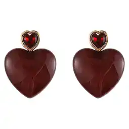 Wehkamp Candy Sweet Jewellery oorbellen CS24199 donkerrood aanbieding