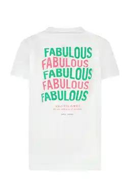 Wehkamp Cars T-shirt wit aanbieding
