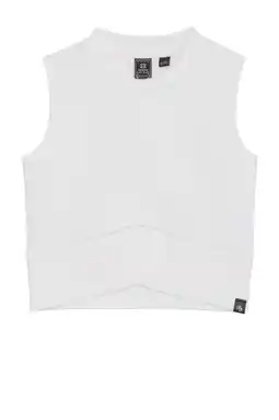 Wehkamp Indian Blue Jeans mouwloze top wit aanbieding